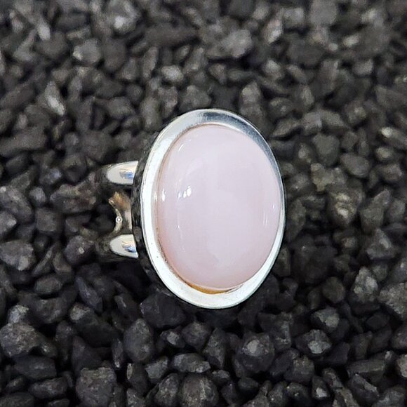 Ilaria Pink Stone .925 Ring - Picture 1 of 8